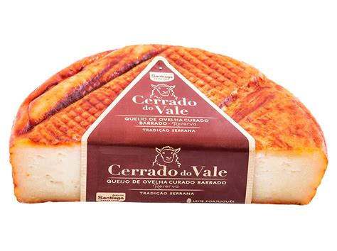 Queijo Cerrado Do Vale Santiago Ovelha Reserva Metades Un Auchan