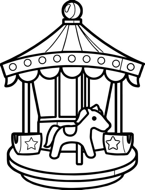 carousel drawing 5