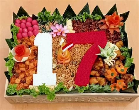 Ide Tema Hiasan Tumpeng Agustus Unik Dan Kreatif Komplit Dengan