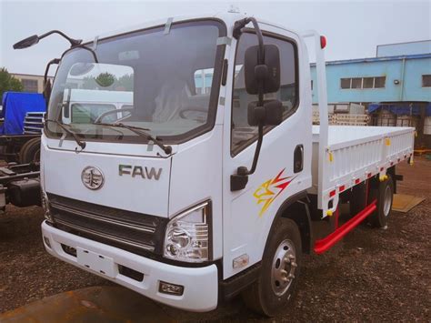 Faw 4x2 Rigid Lorry 5 Ton General Cargo Truck General Cargo Truck And