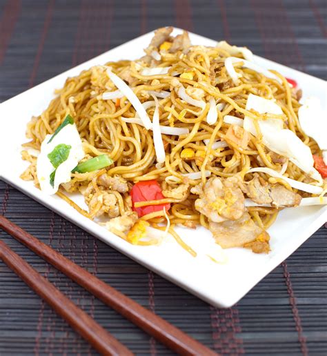 Chinese Recipe Pork Lo Mein Pork Recipes Asian Recipes Recipes