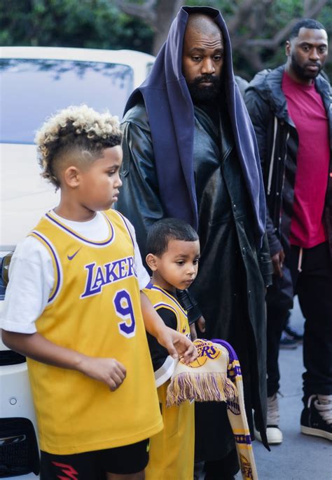 Kanye West spent Christmas with wife Bianca Censori, kids at Lakers game