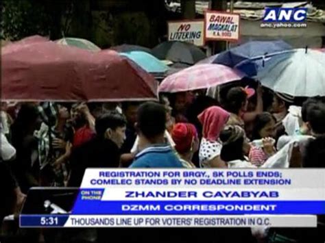 Registration For Barangay SK Polls Ends Video Dailymotion