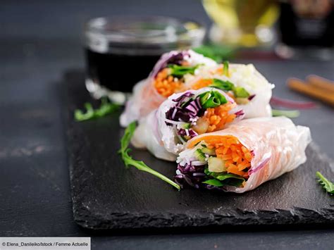 Rouleaux De Printemps Sauce Cacahu Te La Recette Tr S Facile