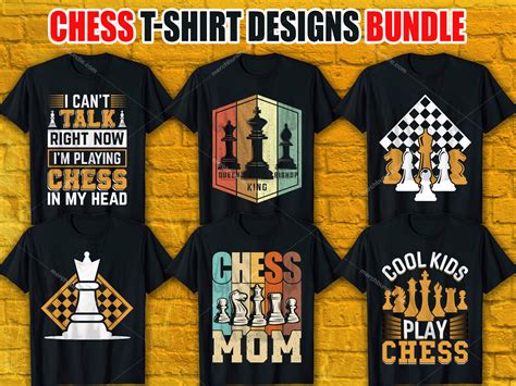 Chess T Shirt Design Bundle Chess Shirt Design Bundle