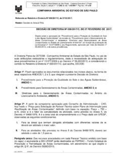 Companhia Ambiental Do Estado De S O Paulo Companhia Ambiental Do