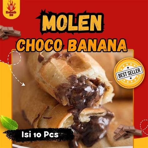 Jual Molen Coklat Pisang Isi Pcs Frozen Food Shopee Indonesia