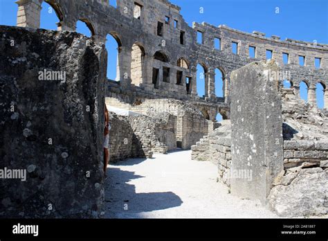 Arena in Pula, Croatia Stock Photo - Alamy