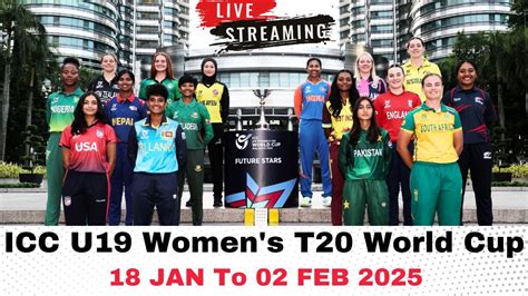 Icc U Womens T World Cup Schedule Teams Squads And Format