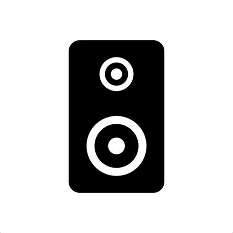 Premium Vector Speaker Icon Vector Design Template