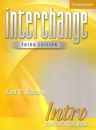 Livro Interchange Third Edition Intro Students Book De Jack C Richards