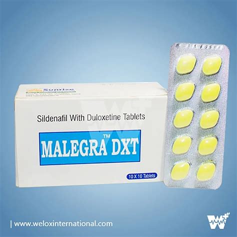 Malegra Dxt Tablets At Rs Stripe Sildenafil Citrate Tablets In