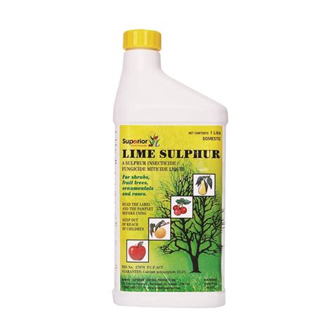 Superior Lime Sulphur Insecticide 1l