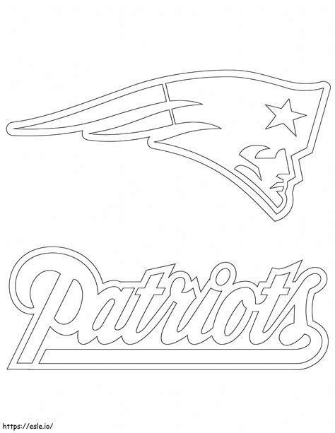 1576916688 New England Patriots Logo coloring page