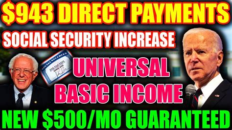 Social Security Incoming 943 Direct Payments New 500 Mo Guaranteed