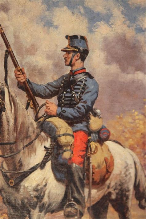 Uhlan et Chasseur à cheval Franco Prussian War Armée française