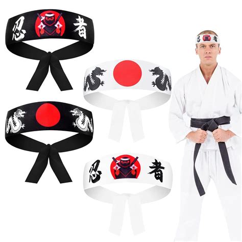 Amazon Wangdefa Pieces Japanese Headband Samurai Headband Ninja