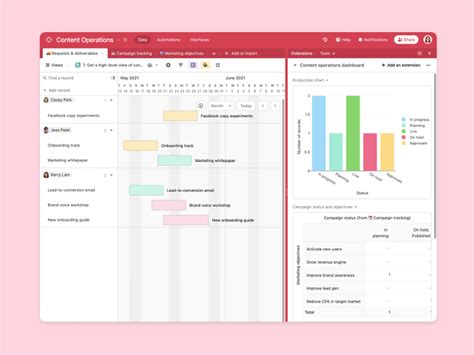 Create Gantt Charts and Timelines in Airtable | Airtable