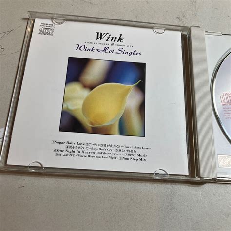 Yahoo オークション CD WINK HOT SINGLES 美品