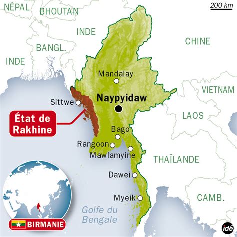 Combats Entre Rohingyas Et L Arm E En Birmanie Morts