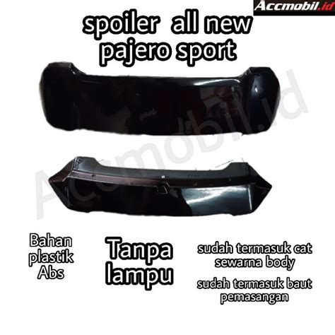 Jual Bodykit Pajero Bodykit Mitshubishi Pajero Spoiler All New Pajero