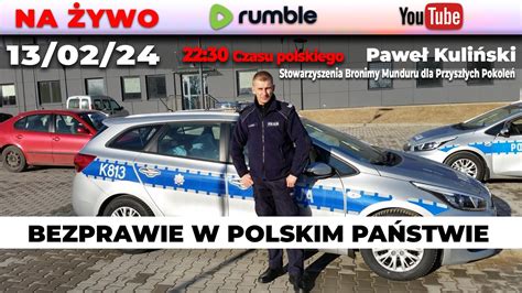 Live Pawe Kuli Ski Bezprawie W Polskim Pa Stwie Youtube