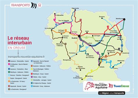 Réseau de transport interurbain Mairie de Bourganeuf