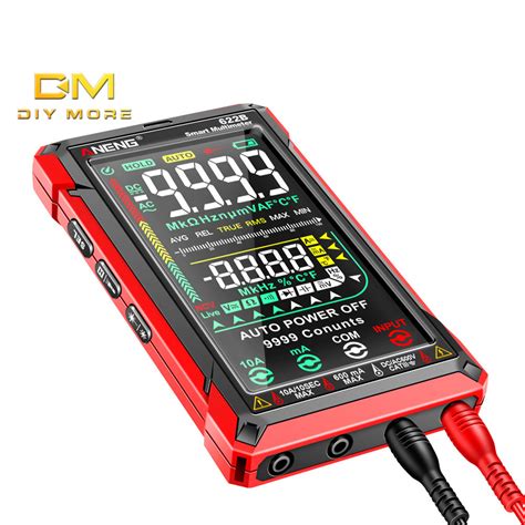 Diymore Aneng Digital Multimeter Tester Touch Auto Range Count