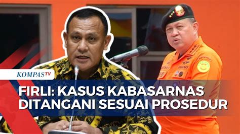 Ketua KPK Firli Bahuri Angkat Bicara Soal Polemik Penetapan Tersangka