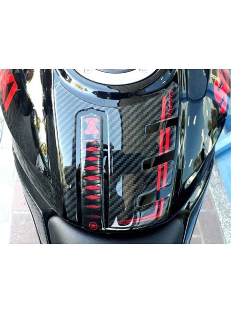 Adesivo D Paraserbatoio Moto Compatibile Con Suzuki Katana Rosso