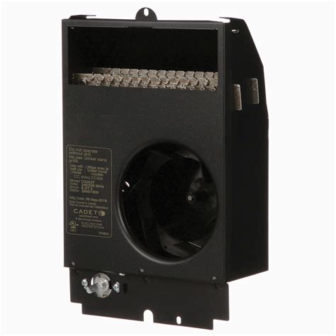 Cadet Pak Electric Wall Heater Assembly Only With Thermostat