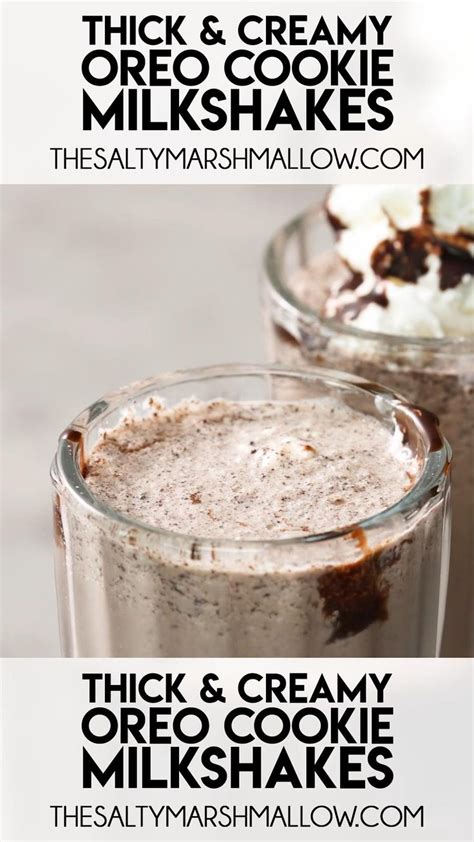 Oreo Milkshake Recipe The Salty Marshmallow Video Recipe Video