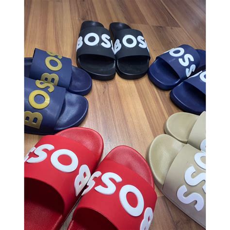 Chinelo Slide Masculino Hugo Boss Shopee Brasil