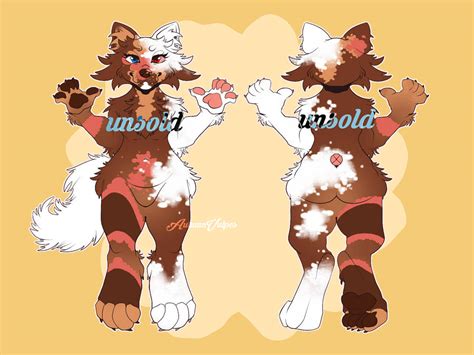 Piebald Wolf Anthro by autumnvulpes on DeviantArt