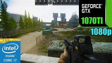 Escape From Tarkov GTX 1070 TI 8GB Fps Cap Unlocked Various Settings