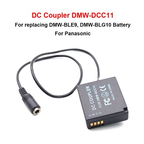 Dc Coupler Dmw Dcc Replace Dmw Ble Dmw Blg Battery For Panasonic