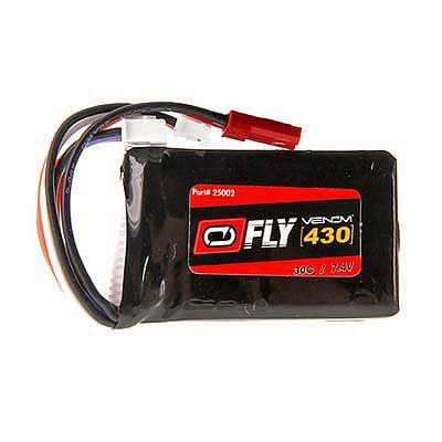 Venom 430mAh 2S 7 4V 30C LIPO JST 25002