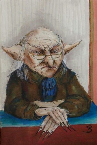 Goblin Illustration Art Artwork Harrypotter Goblin Gringotts