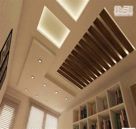 Brown Color Coated POP False Ceiling Thickness 8 Mm At Rs 1200 Square