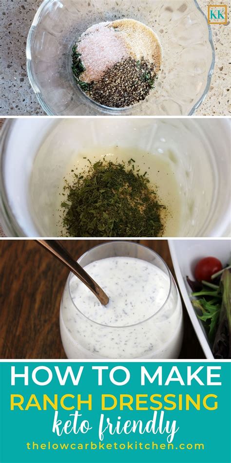 The Perfect Keto Ranch Dressing You Don T Have To Give Up Ranch Dressing When You Are On A Keto