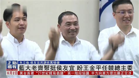 国民党大佬齐聚挺侯友宜 盼王金平任竞总主委 凤凰网视频 凤凰网