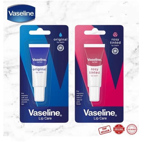 Jual Vaseline Lip Blam Pelembab Pencerah Bibir Original G Shopee