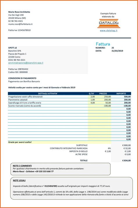 Modello Fattura Excel Un Modello Per Creare Fatture Con Excel Hot Sex