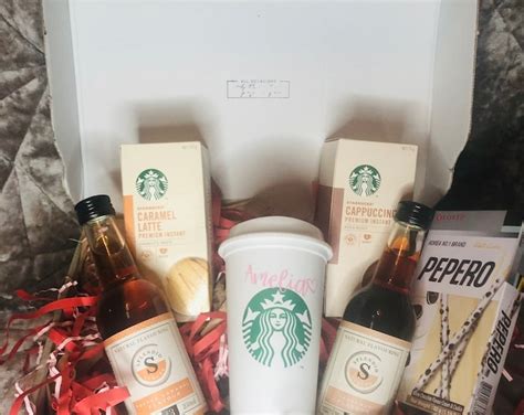 Deluxe Starbucks Coffee T Box Coffee Lover Coffee Addict