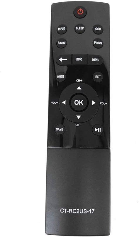 Amazon Ct Rc Us Remote Control Compatible For Toshiba Smart Led