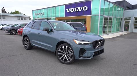 2022 Xc60 B6 Awd R Design In Thunder Gray Youtube