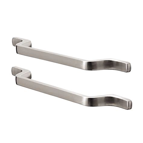 Goodhome Vincotto Nickel Effect Silver Kitchen Cabinet Handle L226cm Diy At Bandq