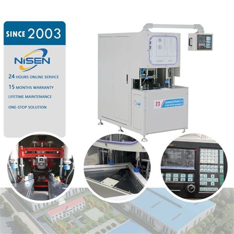 Nisen Sqjb CNC 120 CNC Machine UPVC Window Corner Cleaning Machine For