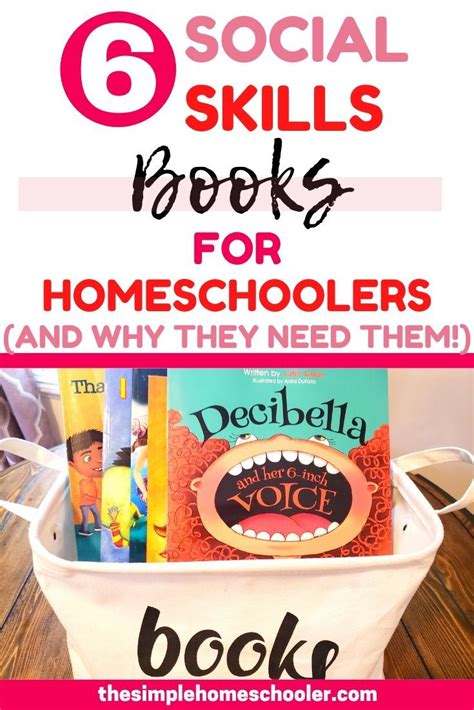 6 Social Skills Books for Homeschoolers | Social skills, Teaching ...