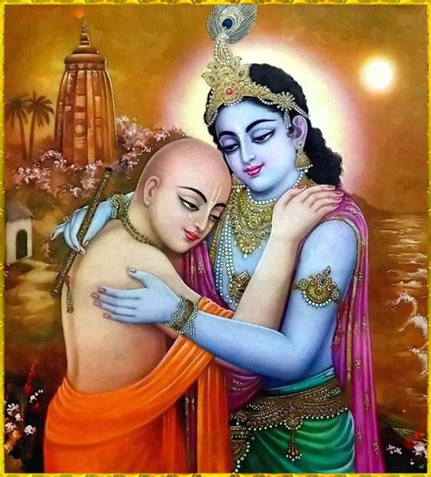 Krishna Art — ☀ Shri Krishna Chaitanya Mahaprabhu ☀ “o Son Of In 2020 Krishna Art Krishna